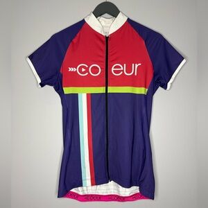 Coeur Women's Purple Cycling Jersey